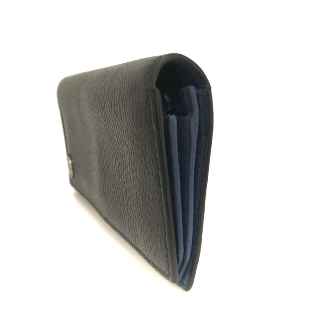 GUCCI Interlocking G Leather Long Bifold Wallet Black - Picture 4 of 8